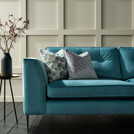 Lauren Large RHF Pillow Back  Chaise Sofa