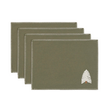 Gallery Direct Woodland Embroidered Tree Placemat