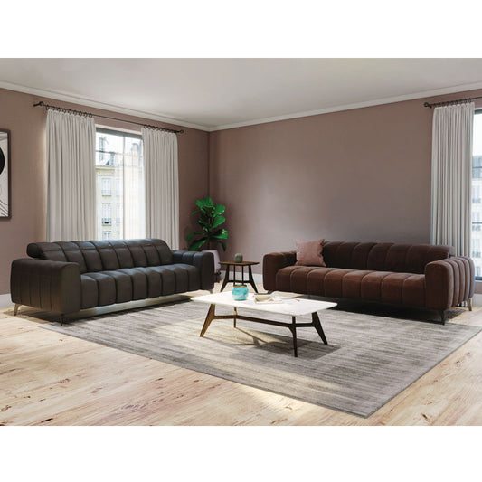 IN-STOCK | Natuzzi Editions Portento Leather Static Sofa