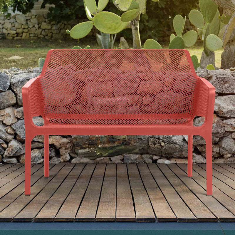 Bench Netdesign IN-STOCK | Nardi Net Bench Set | Corallo Red – Ponsford