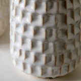 Gallery Direct Reno Reactive Glaze Vase White - Set of 2