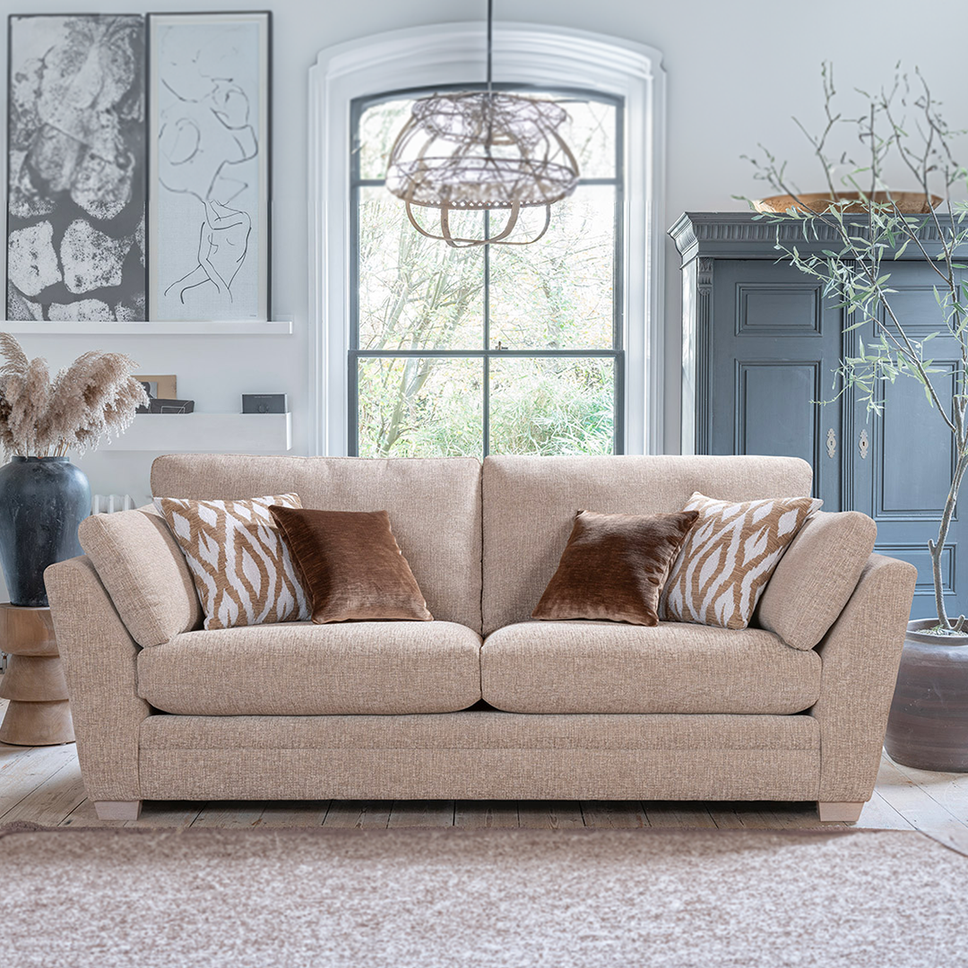 Alstons ROCHELLE 3 Seater Standard Back Sofa