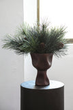 Green Long Needle Pine with Pinecones Branch
