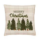 Gallery Direct Woodland Merry Christmas Trees Cushion