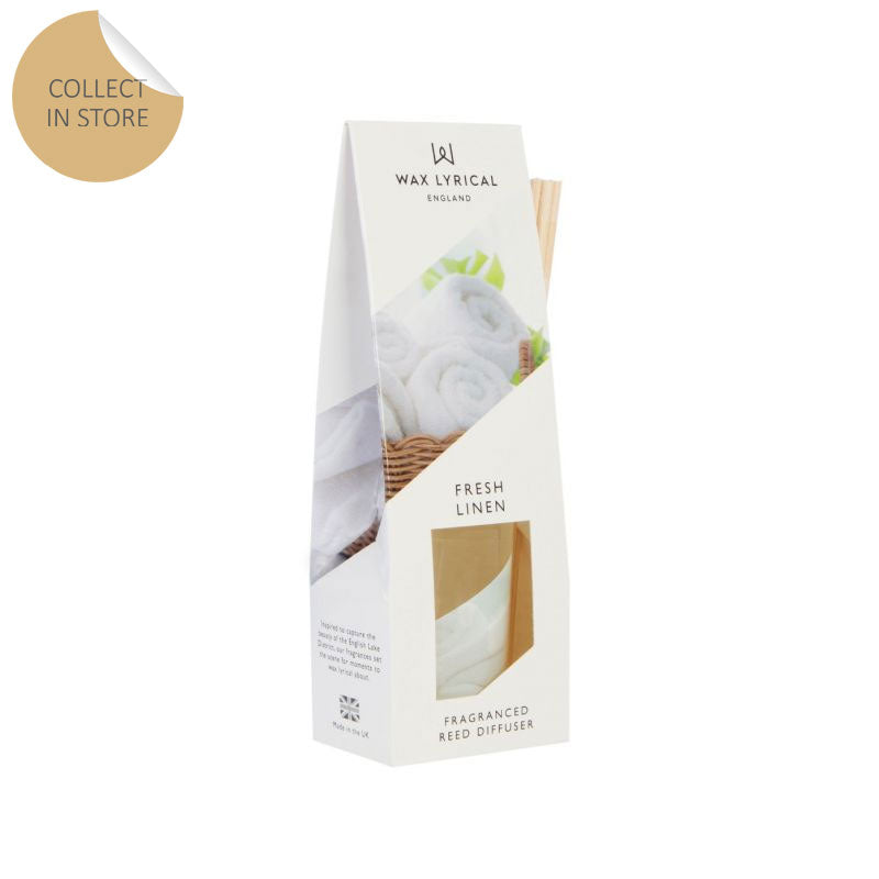 Fresh Linen Small Reed Diffuser