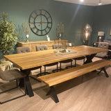Woodland Walking Dining Table and Bench