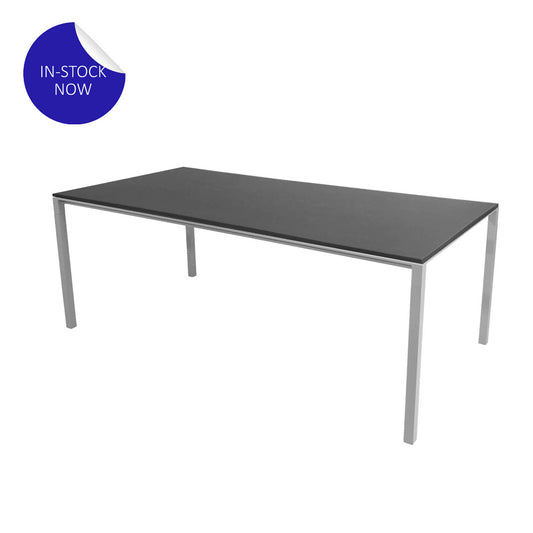 Cane-line PURE Dining Table with Ceramic Top