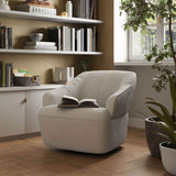 Natuzzi Editions Damen Swivel Chair