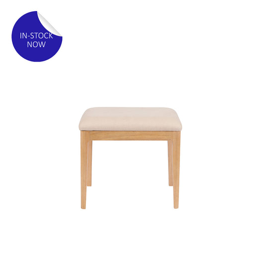 IN-STOCK | Bergere Upholstered Stool