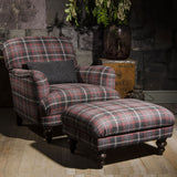 Tetrad Harris Tweed Braemar Stool