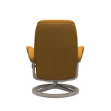 Stressless Consul Signature Fabric Chair & Footstool (M)