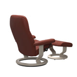 Stressless Consul Classic Leather Chair & Footstool (S)