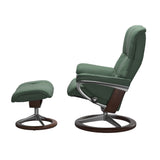 Stressless Mayfair Signature Leather Chair & Footstool (S)