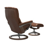 Stressless Mayfair Signature Leather Chair & Footstool (M)