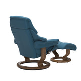 Stressless Reno Classic Leather Chair & Footstool (L)