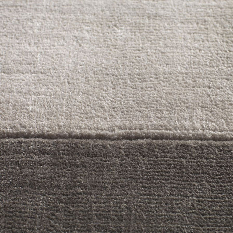 Jacaranda Simla Bordered Rug - Grey & Pewter – Ponsford