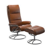 Stressless Tokyo Original High Back Leather Chair with Footstool