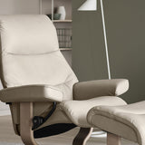 Stressless View Classic Fabric Chair & Footstool (S)