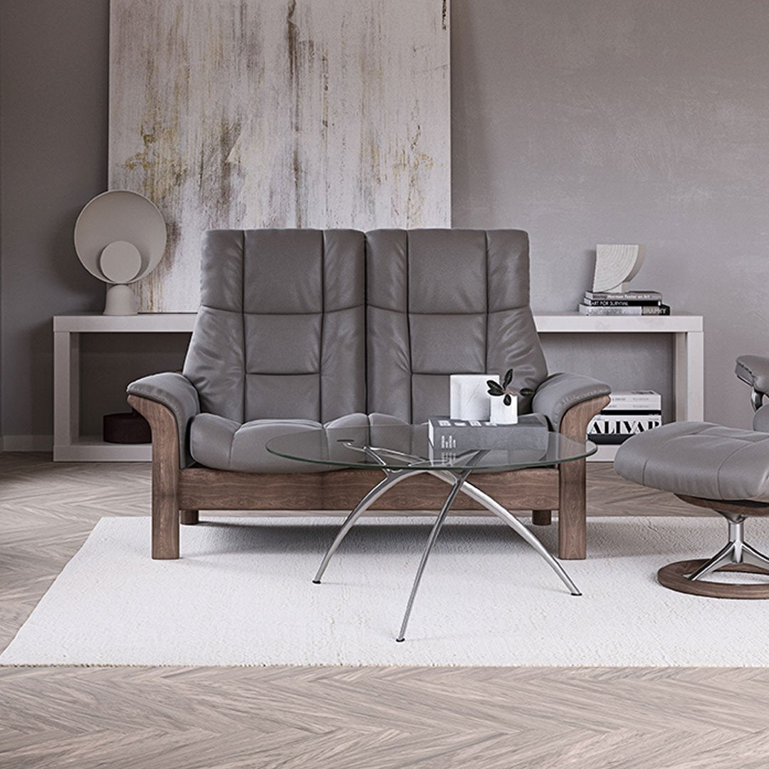 Stressless Windsor High Back Seater Leather Sofa – Ponsford